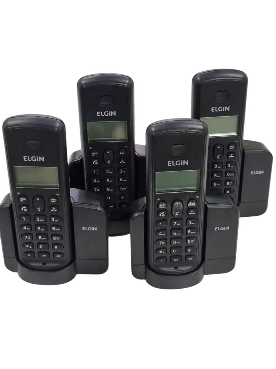 4 Telefones sem fio Elgin