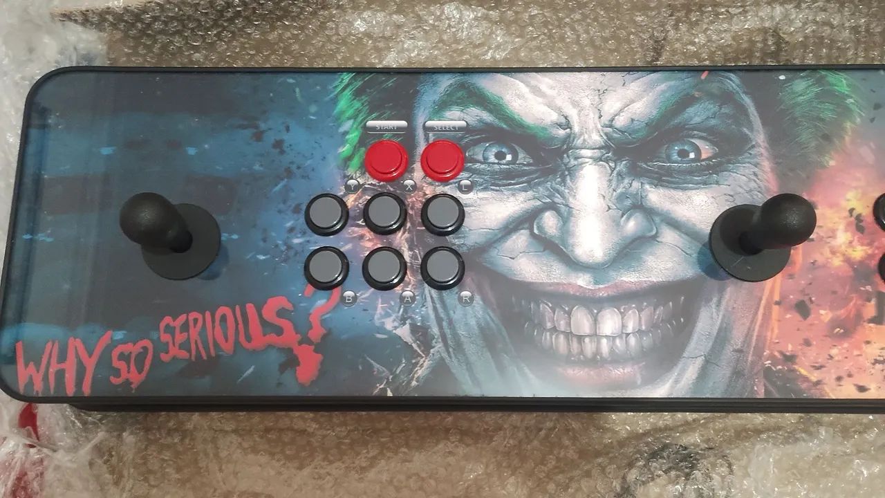 Controle Arcade Joker - 6 botões + 2 joysticks - Foto 2