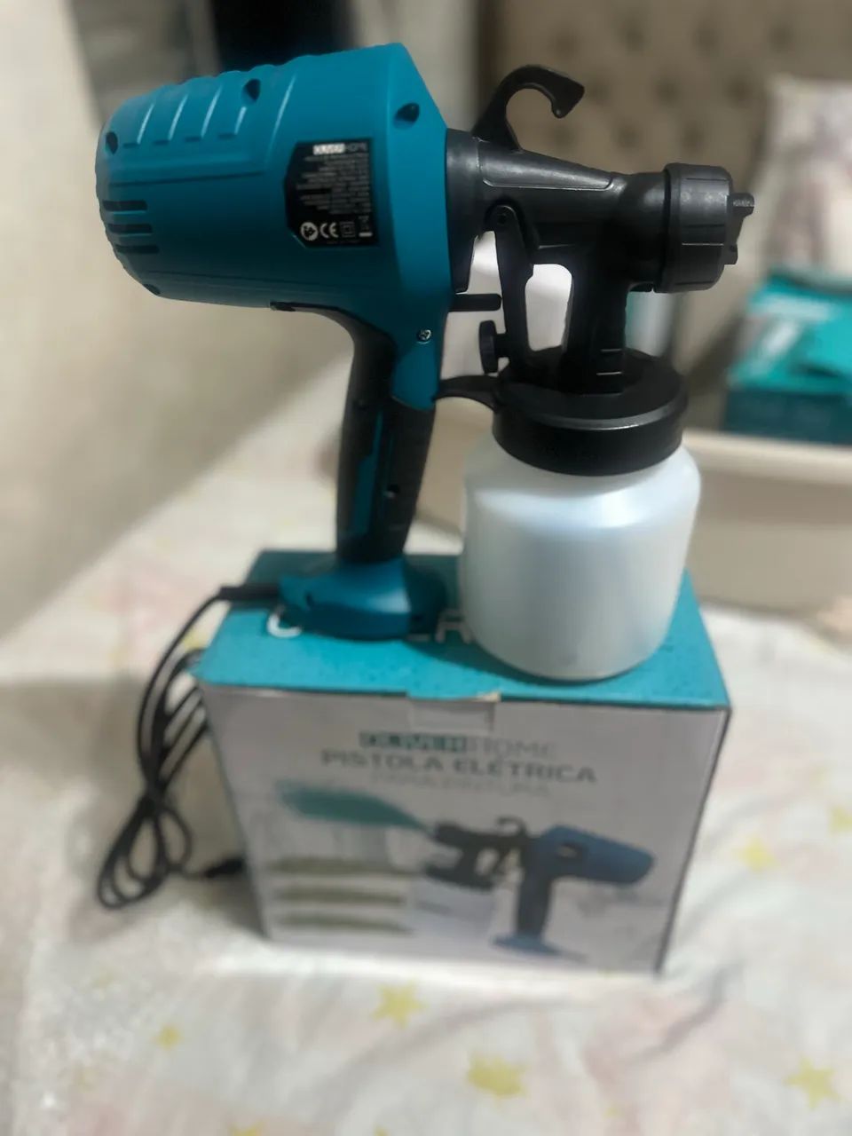 Pistola Elétrica pintura / pulverizador 127v NOVA