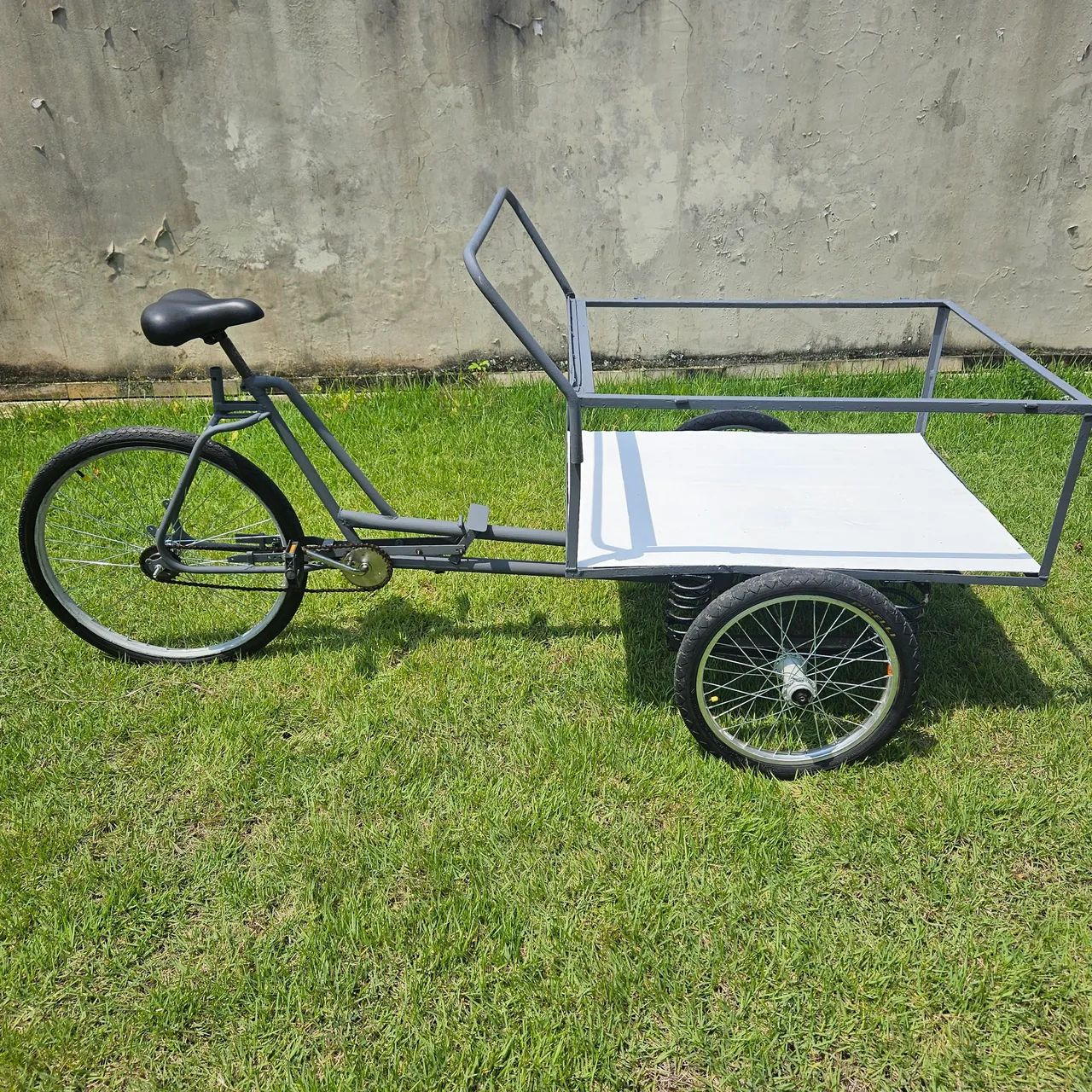 Triciclo de carga reformado bicicleta - Foto 3