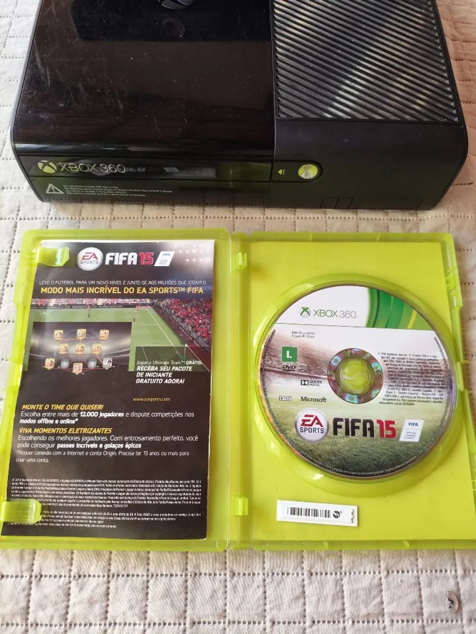 Xbox 360 desbloqueado Super Slim com Kinect e Jogos. - Foto 5