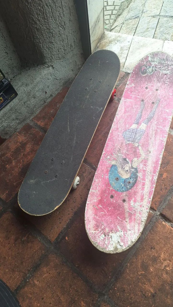 2 Skateboards usados e um capacete  - Foto 2