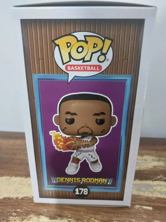 Funko Pop Dennis Rodman 5.000 pçs Nba Jam 178 - Foto 4
