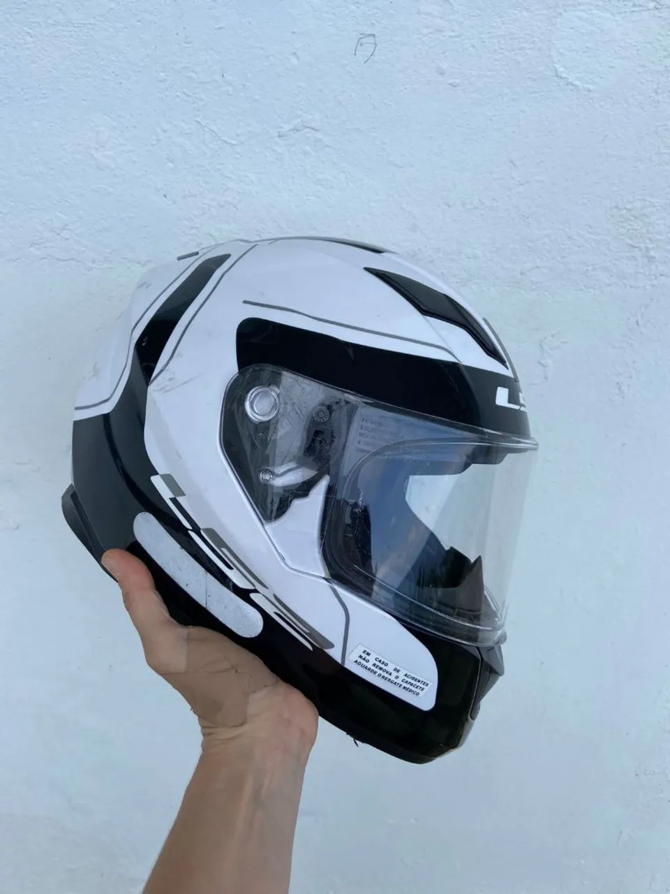 Capacete LS2 FF320 Lunar Tam. 56
