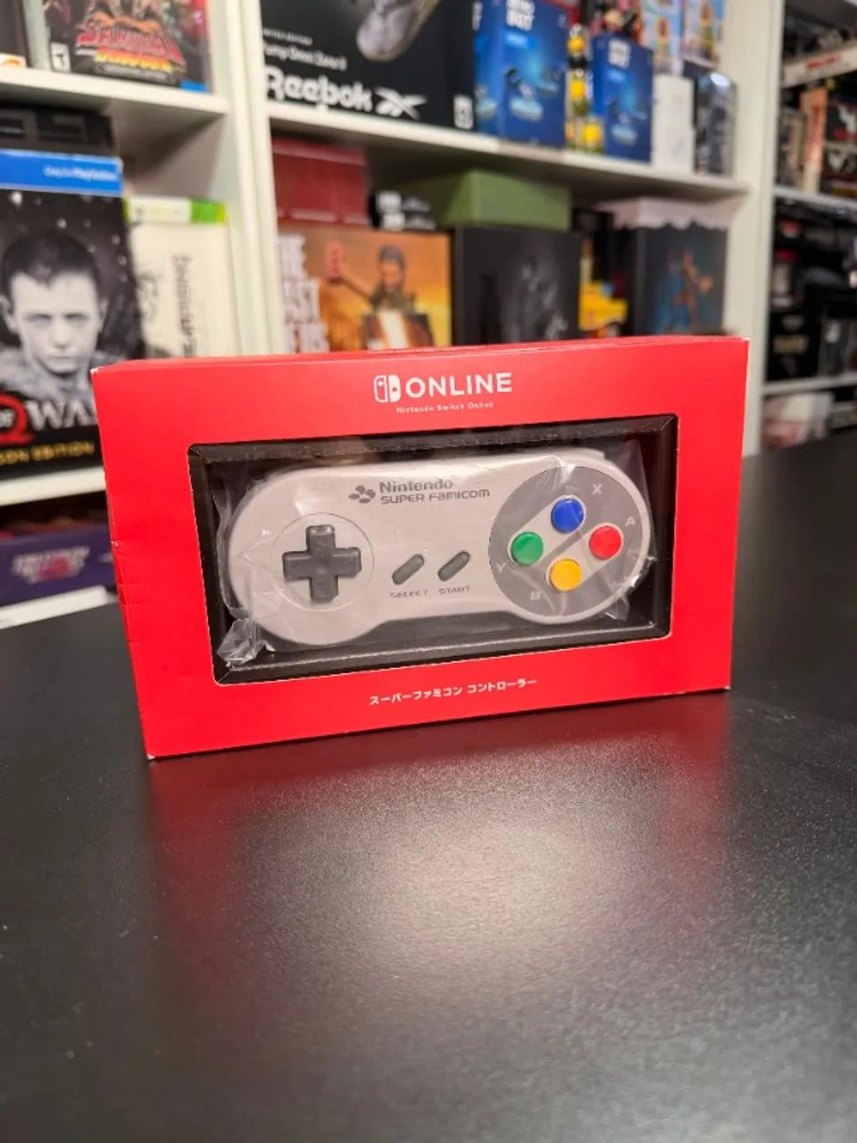 Controle Super Famicom Switch Online Cinza - Foto 2