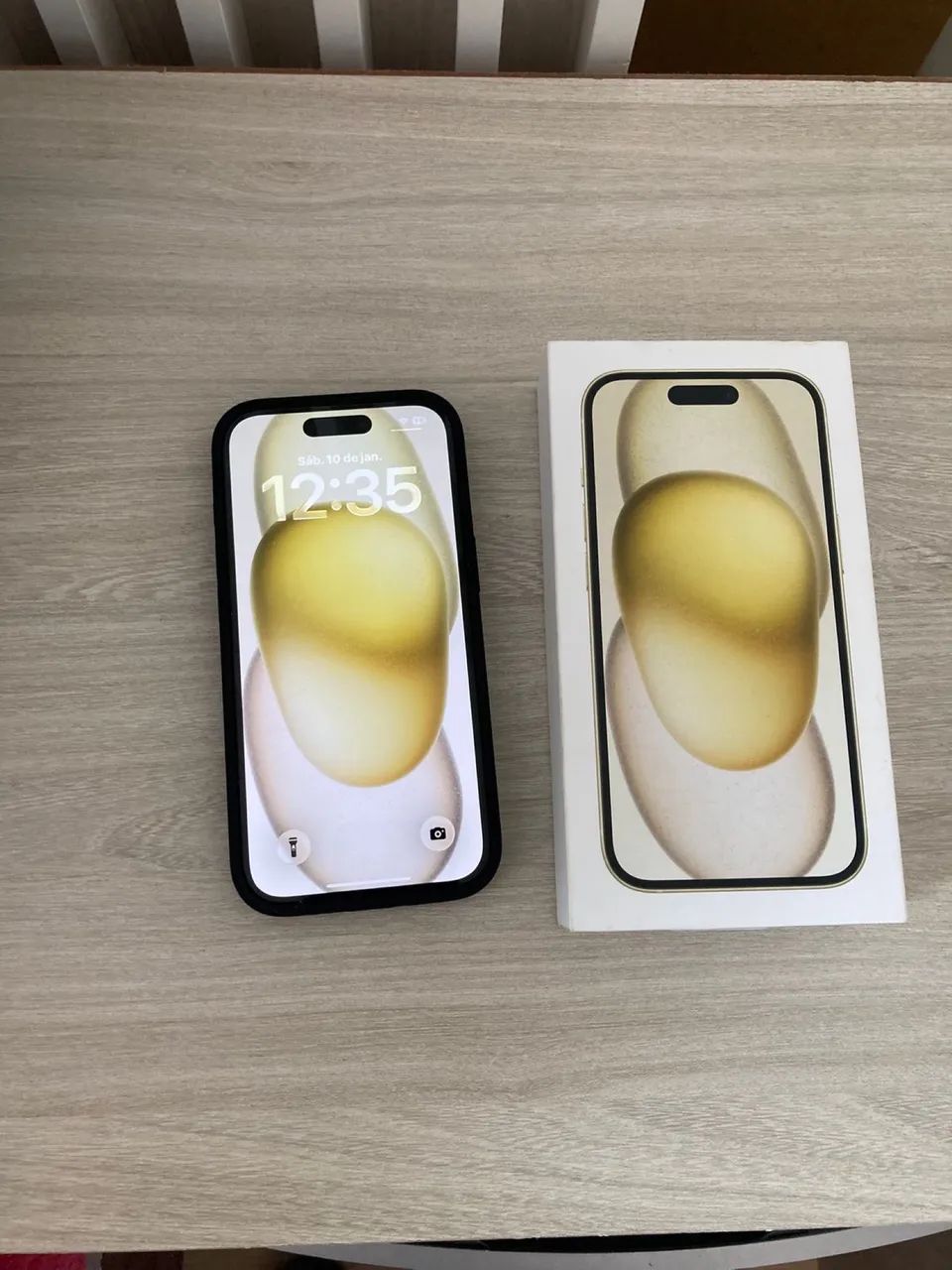 iPhone 15 amarelo 128 Gb - Foto 4