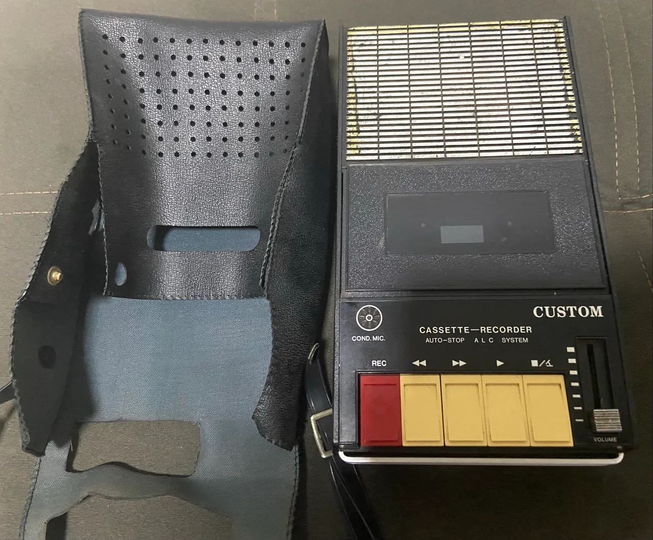 Tape deck k7 gravador CUSTOM KC 0513 DEFEITO  - Foto 6
