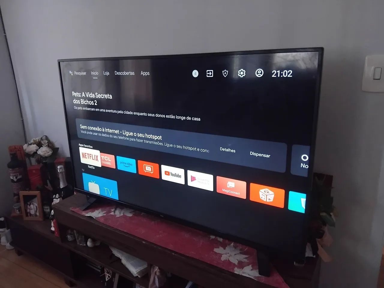 Tv smart 50" polegadas Android tcl - Foto 5