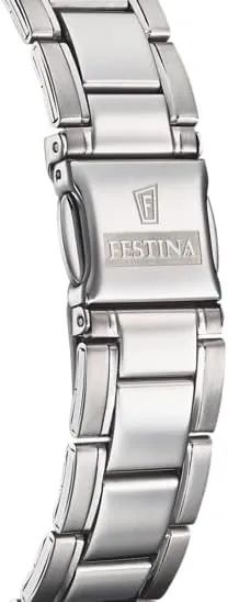 Relógio Festina Masculino Aço Prateado - Foto 5