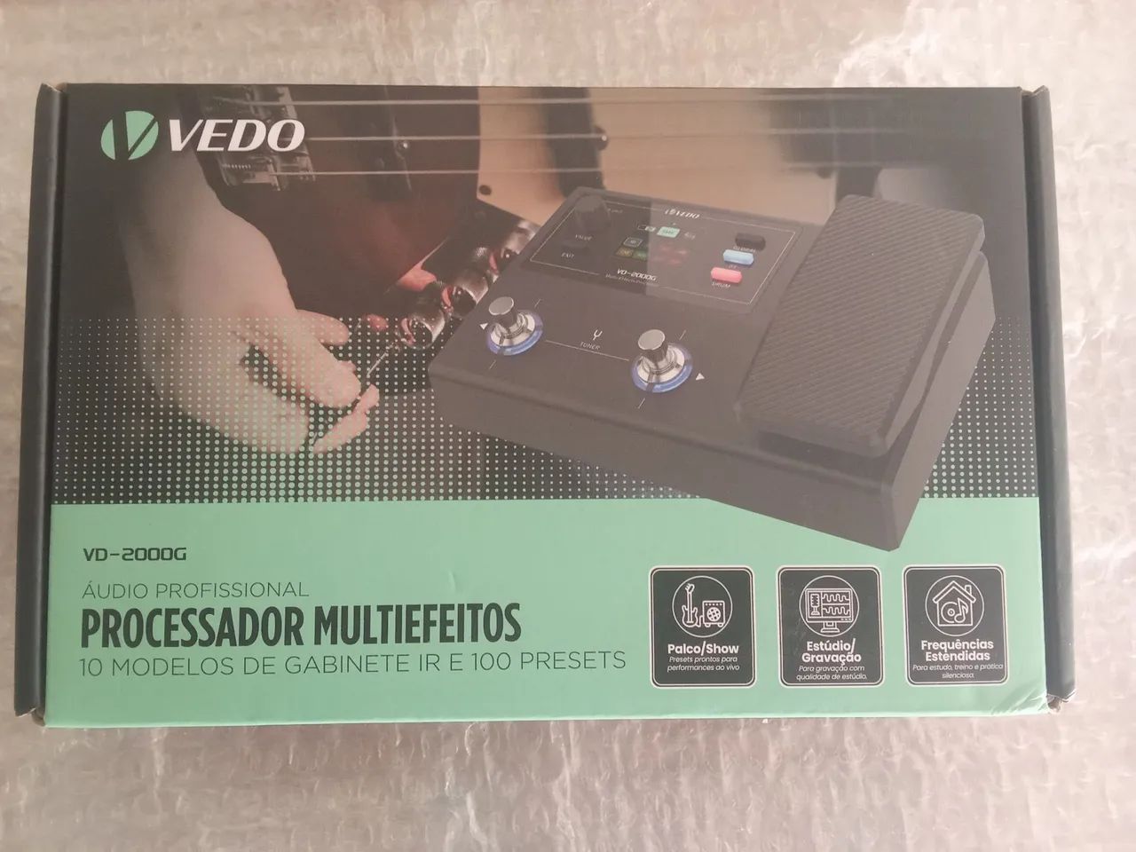 Pedaleira Vedo VD-2000g nova
