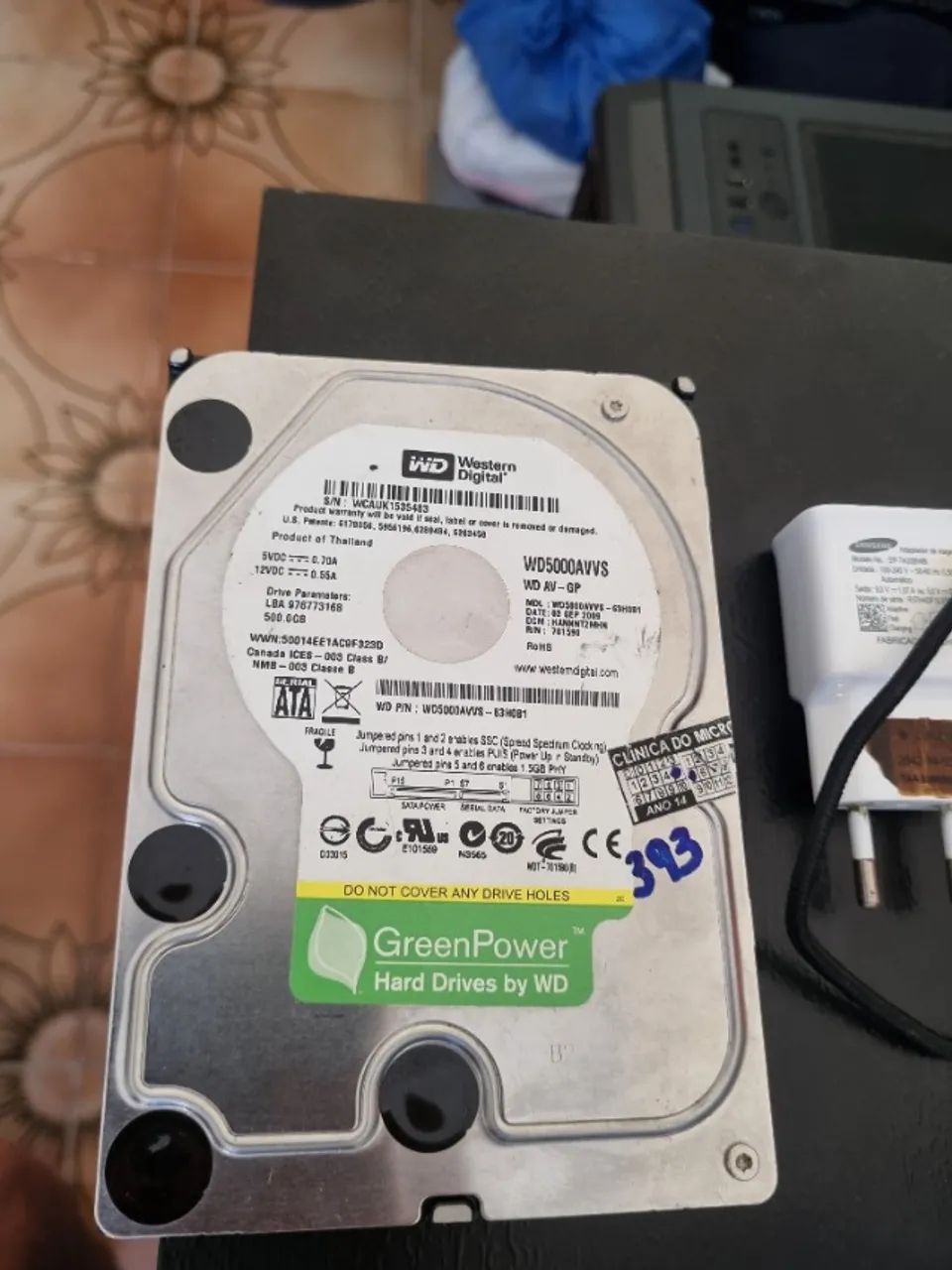 hd 500 gb corrompido