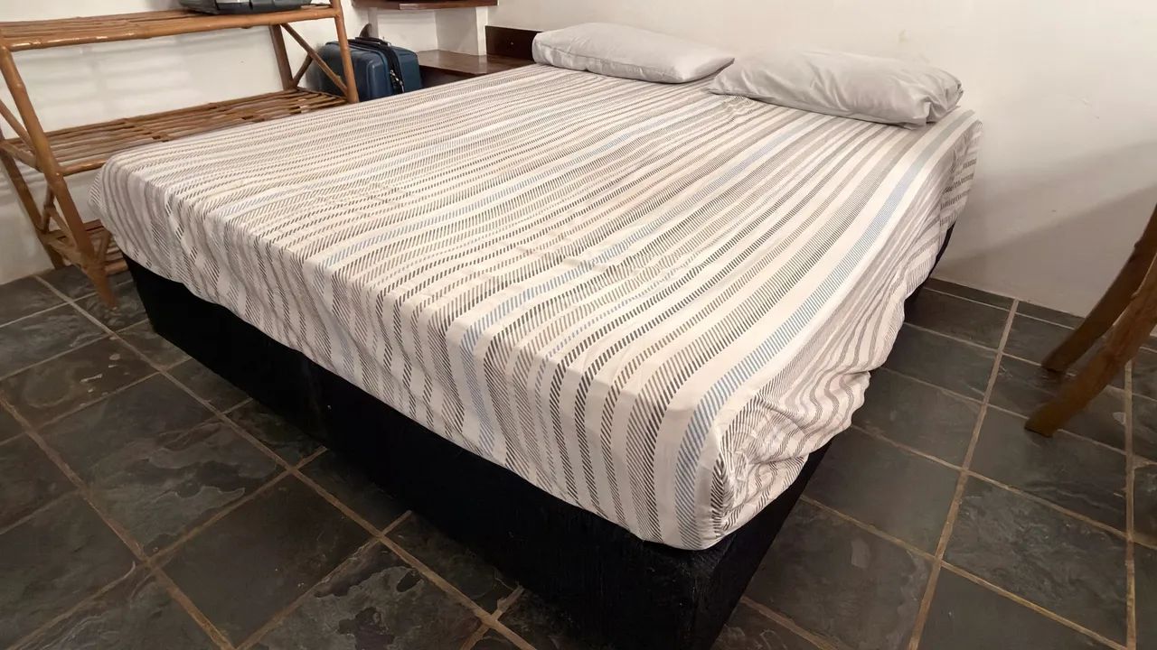 Cama Queen Size (Colchão + Base Box) - Foto 3
