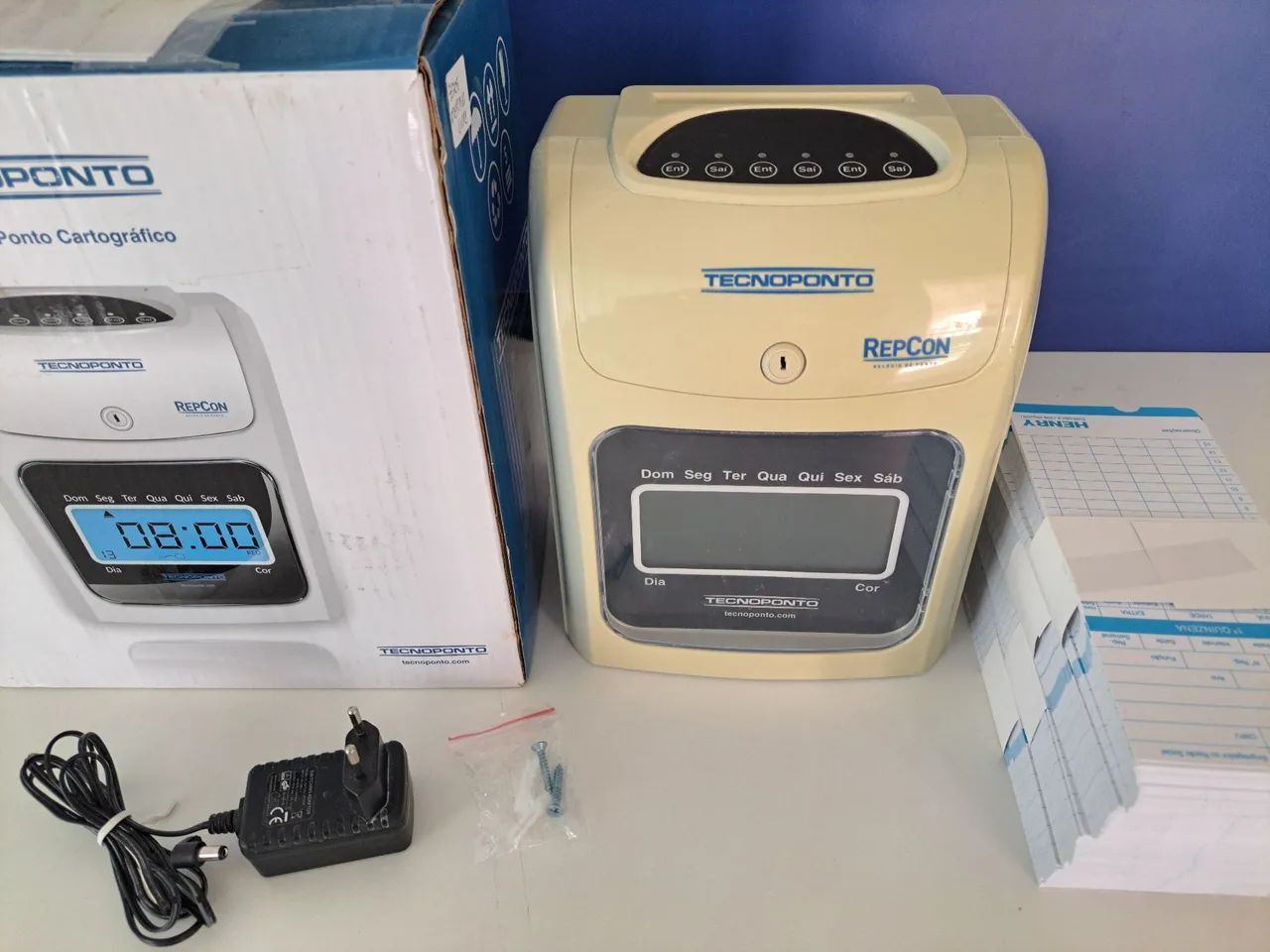 Relógio de Ponto Tecnoponto RepCon (Henry Topdata Control ID) - Foto 3