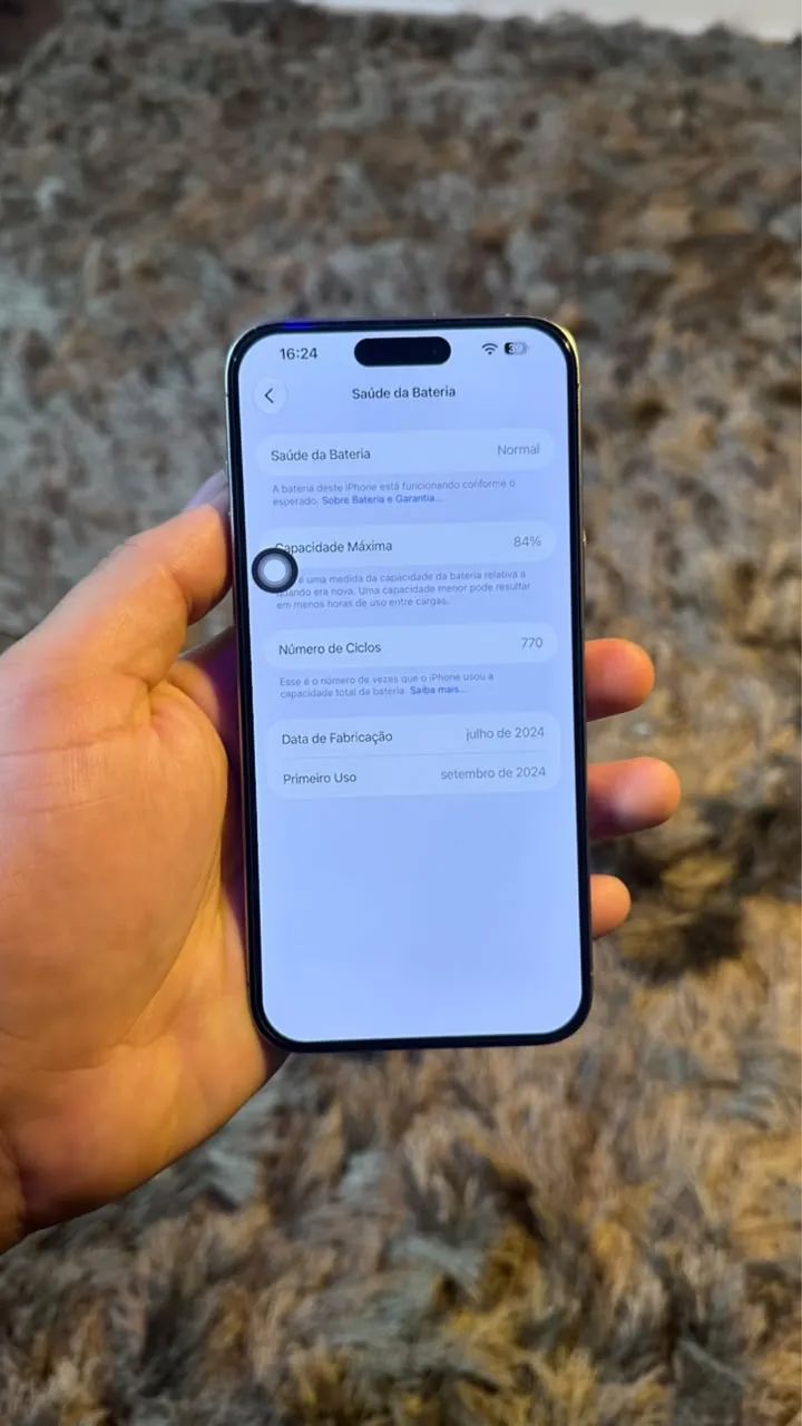 iPhone 15 Pro Max 256GB original 84% - Foto 4