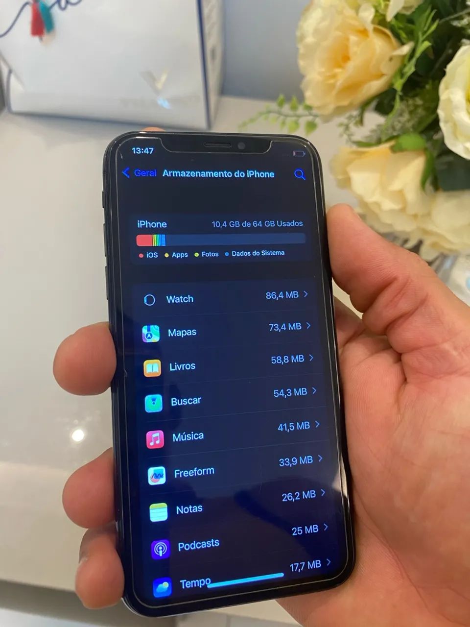 iPhone X 64gb de procedência sem defeitos - Foto 4