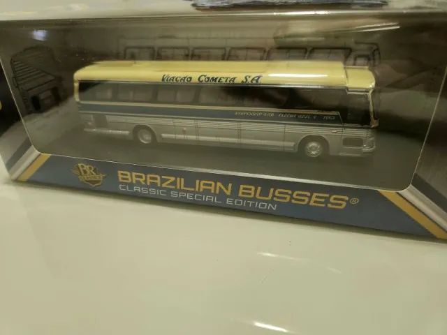 Miniatura Colecionável BR Classics 1:72 Viação Cometa