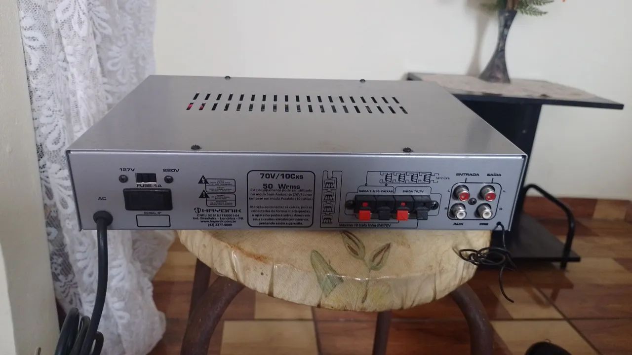 Pré Amplificador Som - Ambiente 