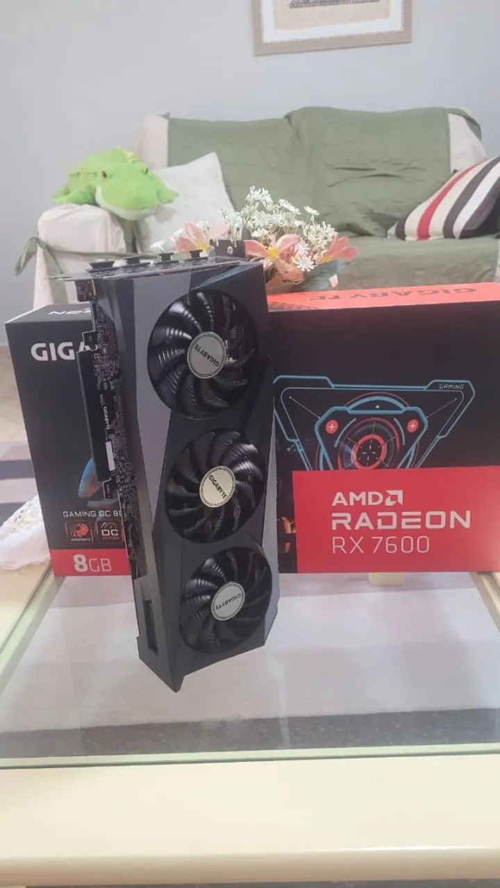 RX 7600 8GB - GIGABYTE (NOVA NA GARANTIA) - Foto 6