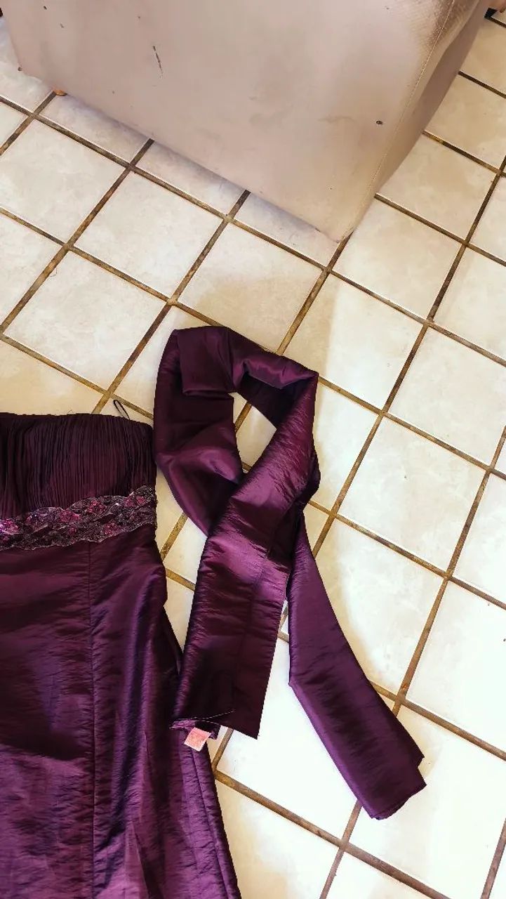 Vestido de Gala seminovo - Foto 3