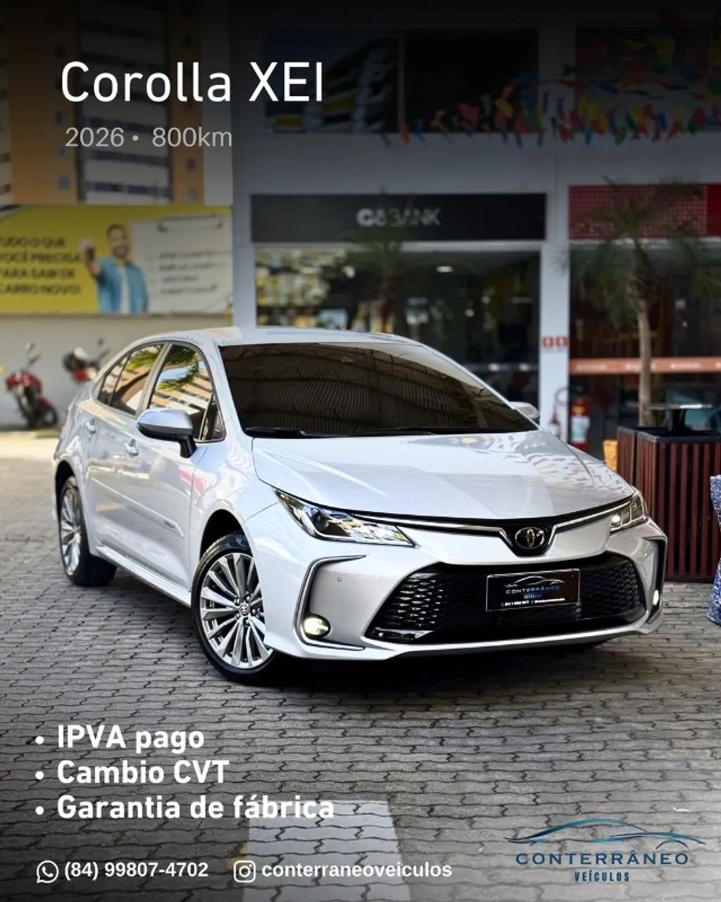 Toyota Corolla Corolla XEi 2.0 Flex 16V Aut. 2026
