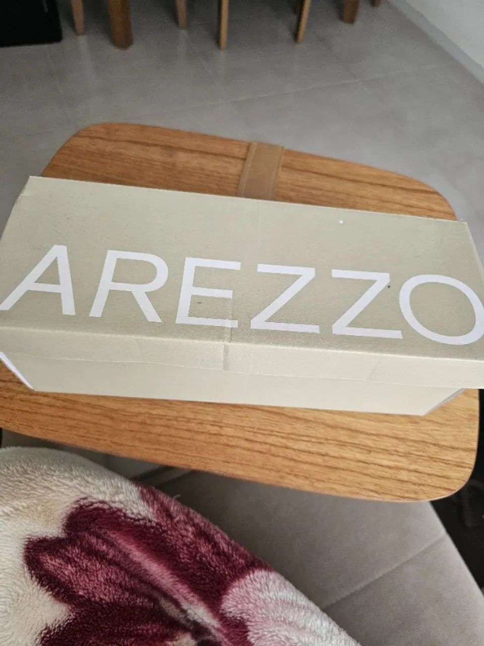 Arezzo sapato sapatilha vermelho - Foto 3