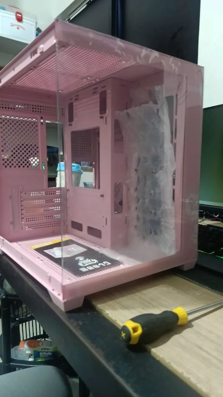 Gabinete gamer rosa - Foto 4