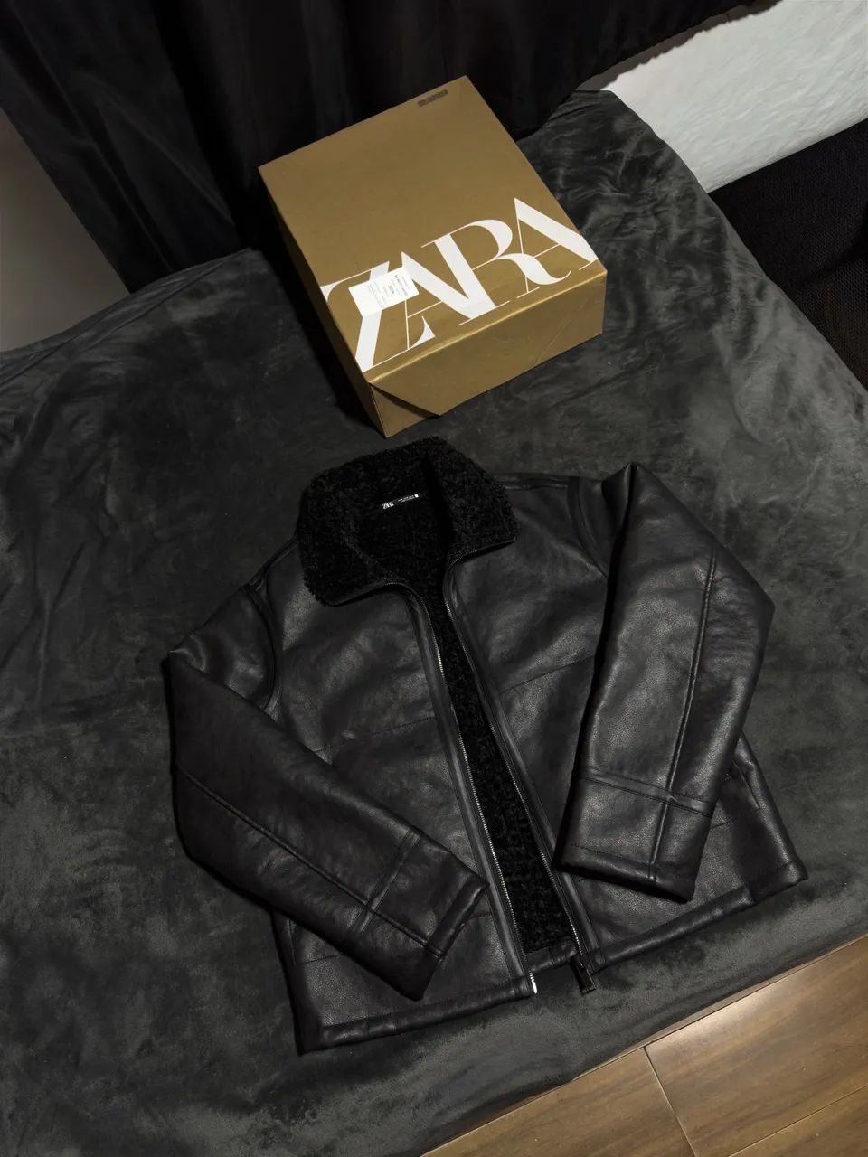 Jaqueta Couro Zara  - Foto 4