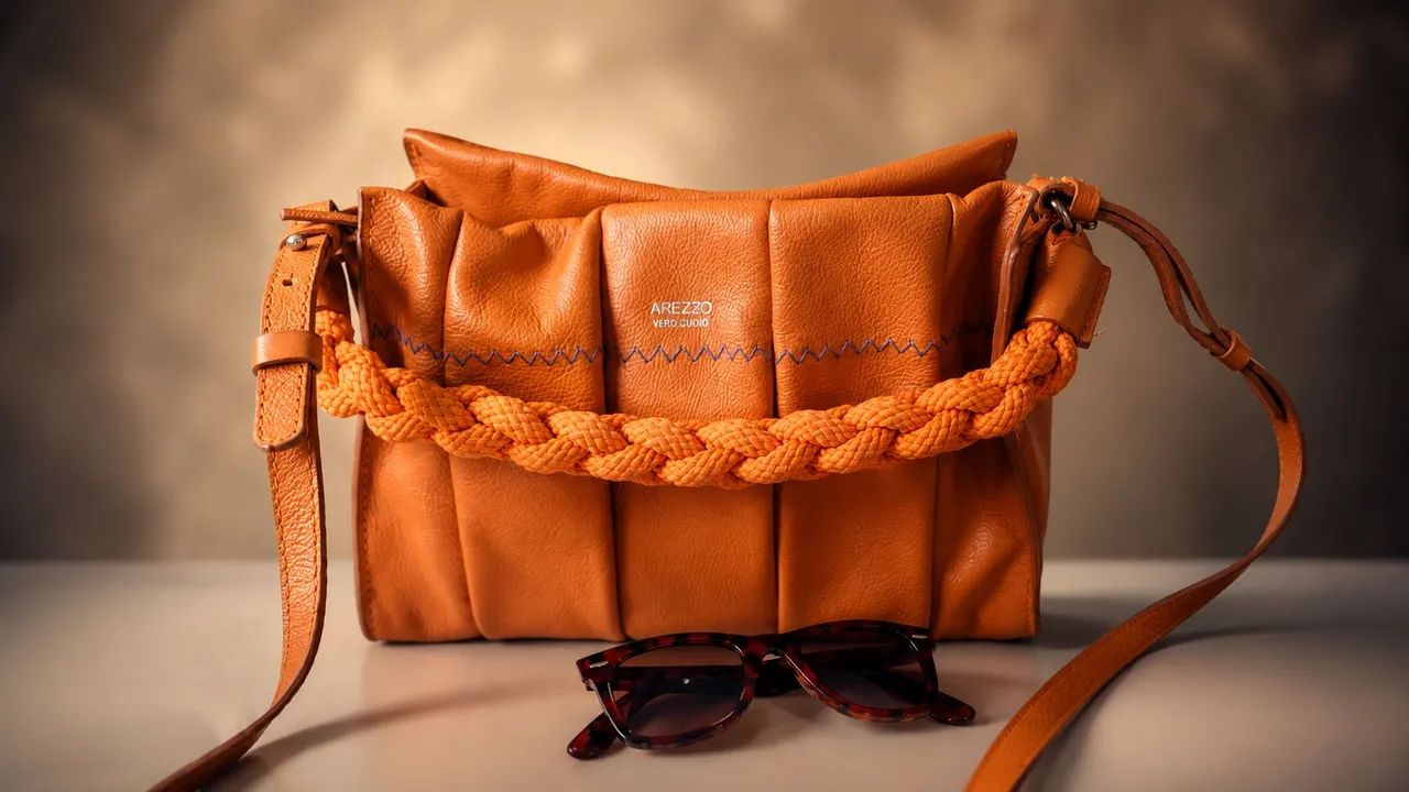 BOLSA AREZZO COURO ORIGINAL 