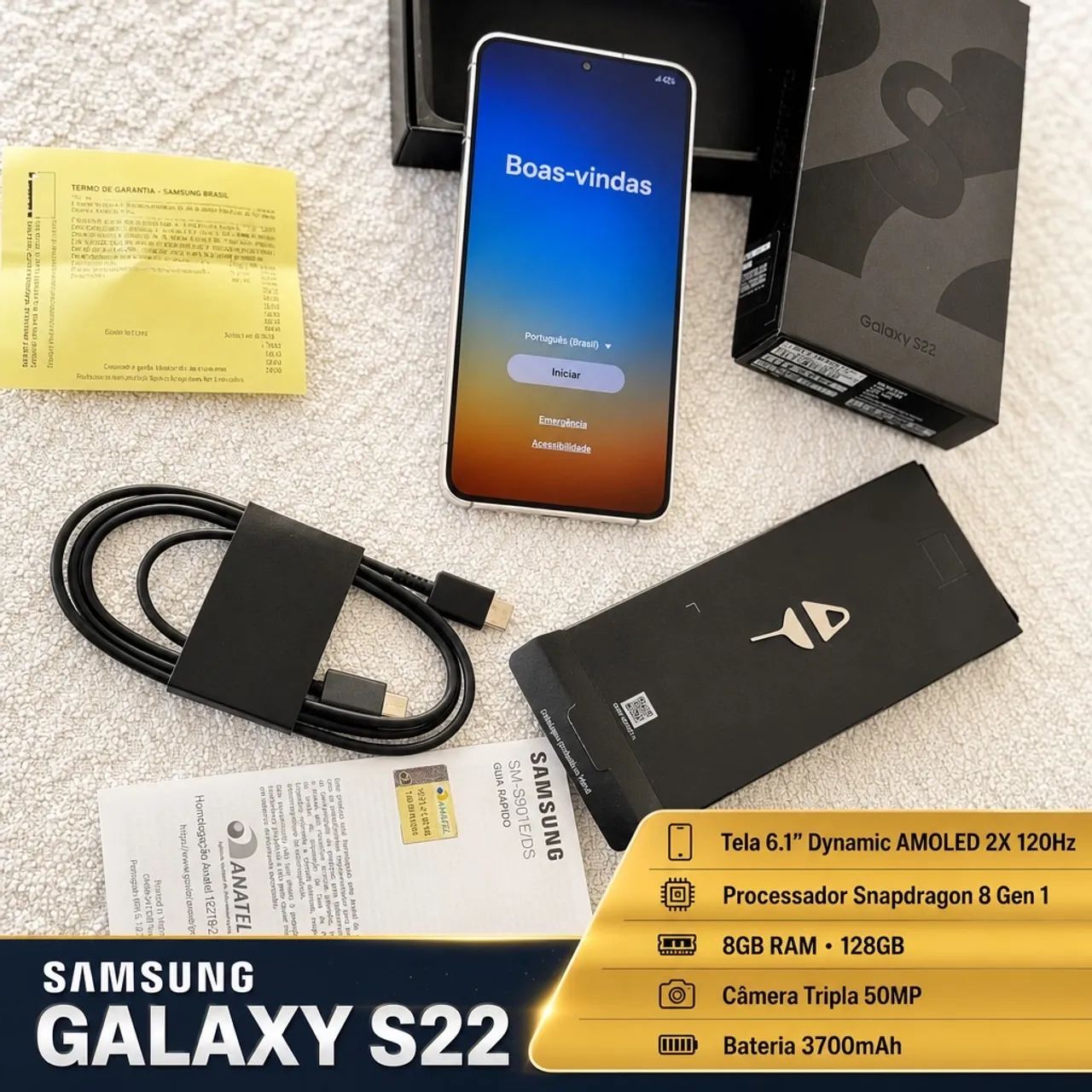 Celular Samsung S22 Smartphone para vender hoje !!!! - Foto 2