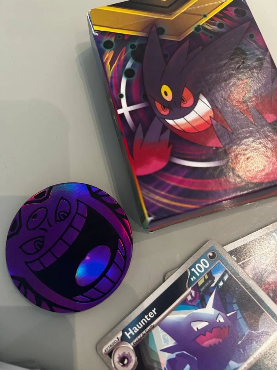 Pokémon Baralho Batalha Mega Gengar - Foto 4