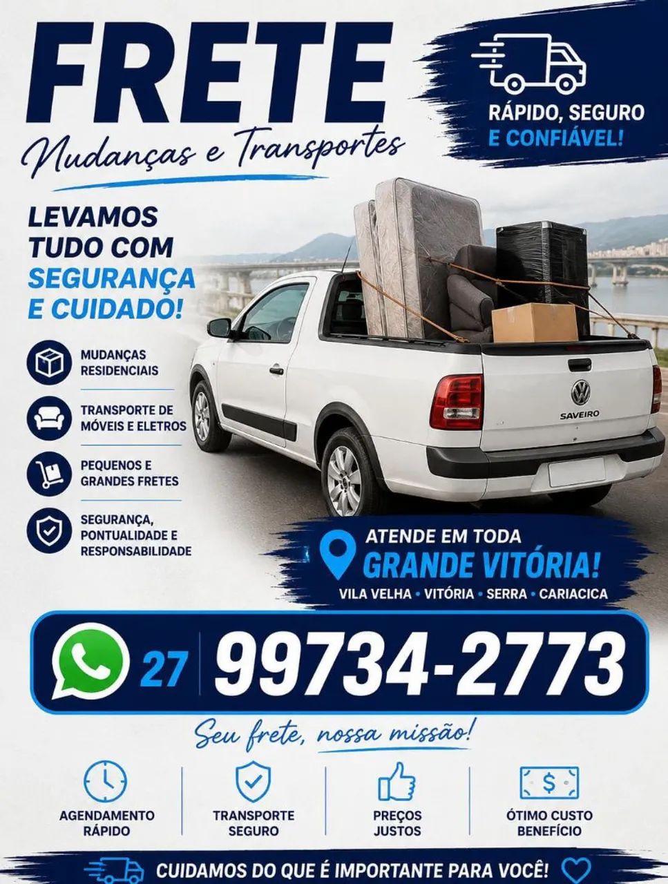 Faço frete 