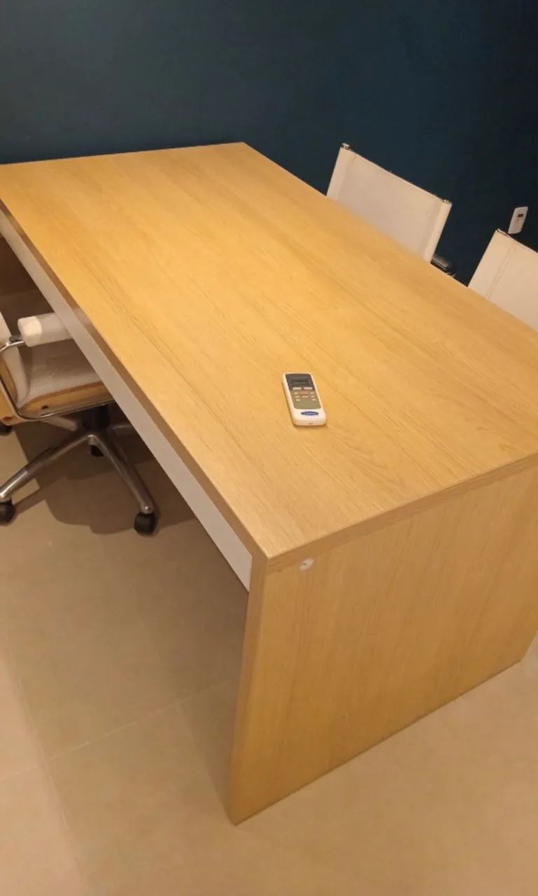Mesa c/ gavetas escritório Tok & Stok  - Foto 2