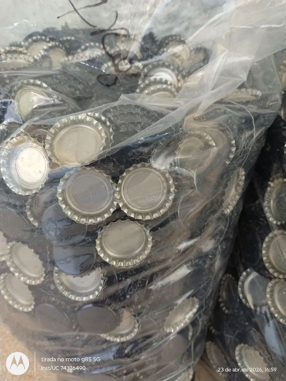 Tampinha de garrafa para cerveja artesanal 