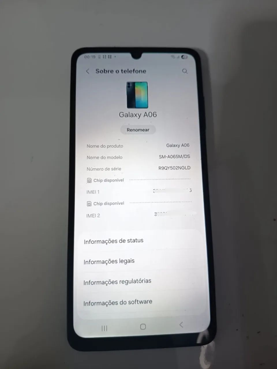 Samsung Galaxy A06 - Impecável e 100% Funcionando (Apenas Aparelho)