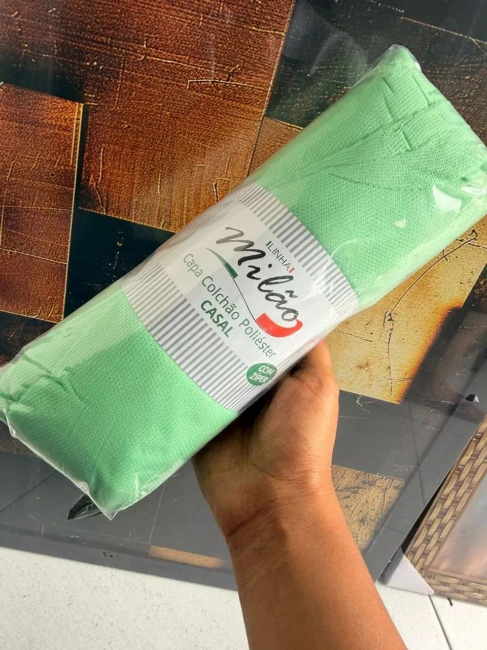 Capa para colchão de casal - Foto 4