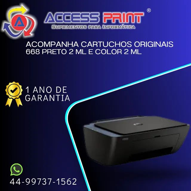 Impressora nova Multifuncional DeskJet HP wireless 2975 - Foto 3