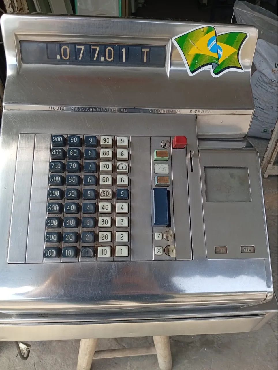 Caixa registradora antiga sueca - Foto 2