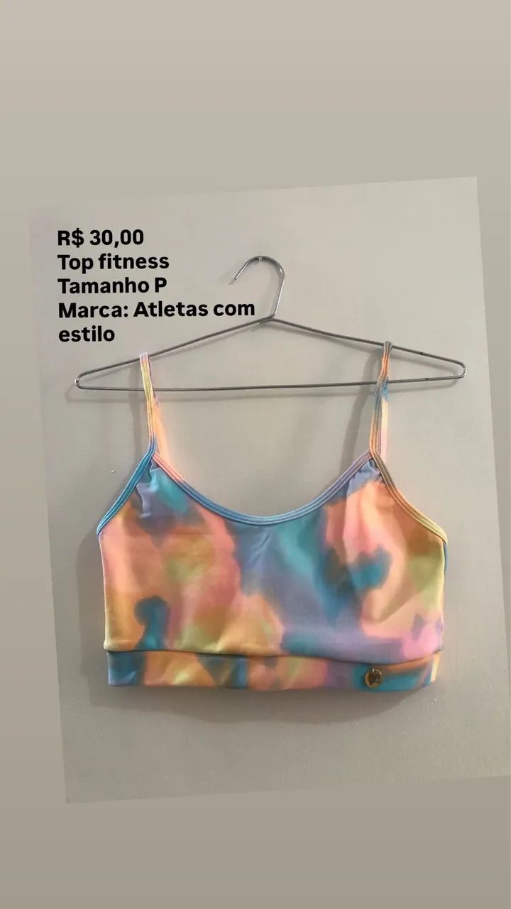Top fitness tamanho P - Foto 3