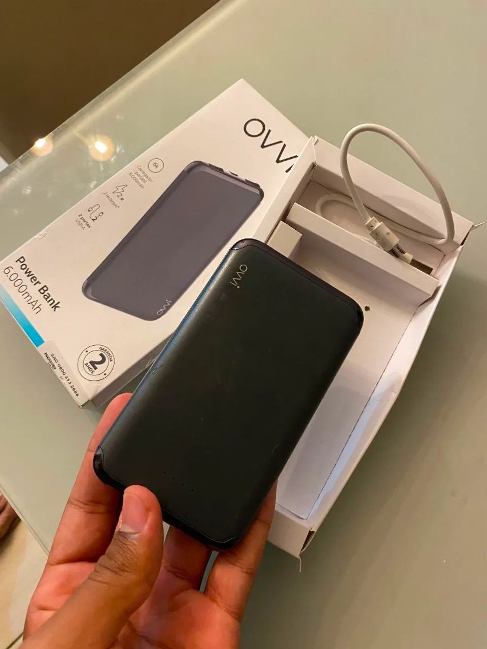 Carregador portátil 6.000mAh - Foto 4