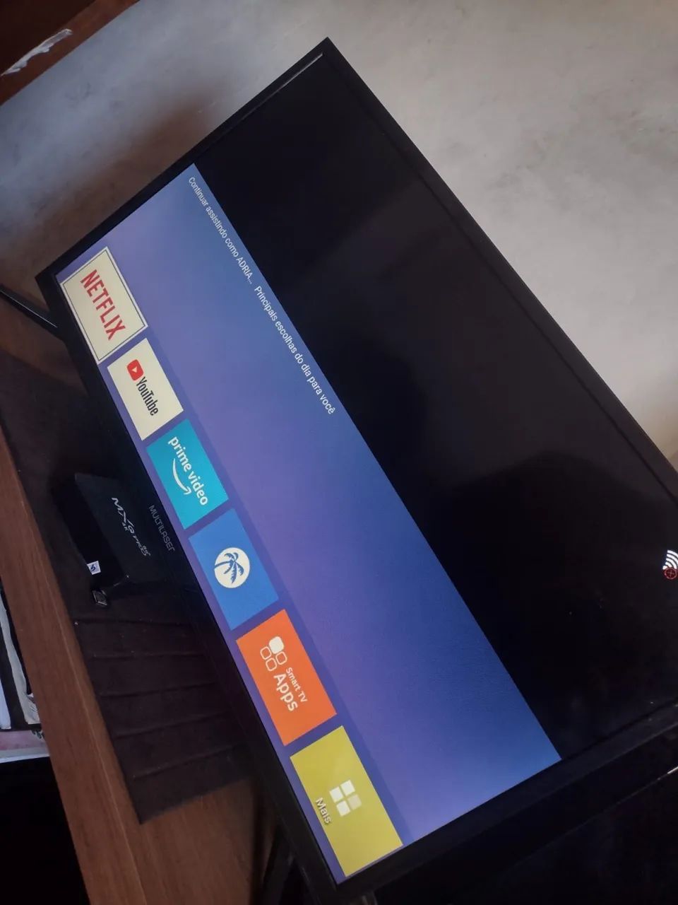 TV Smart Multilaser 24 polegadas - MXQ PRO / MX3 PRO