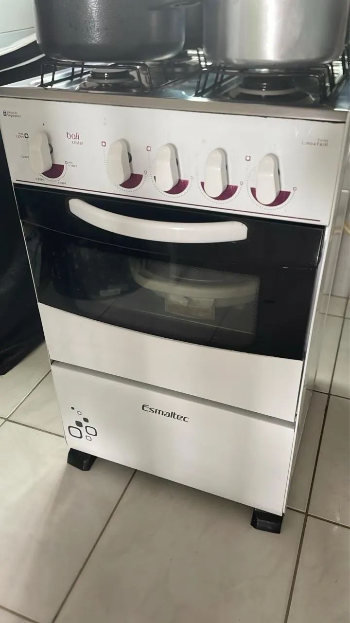 Fogão 4 bocas ESMALTEC