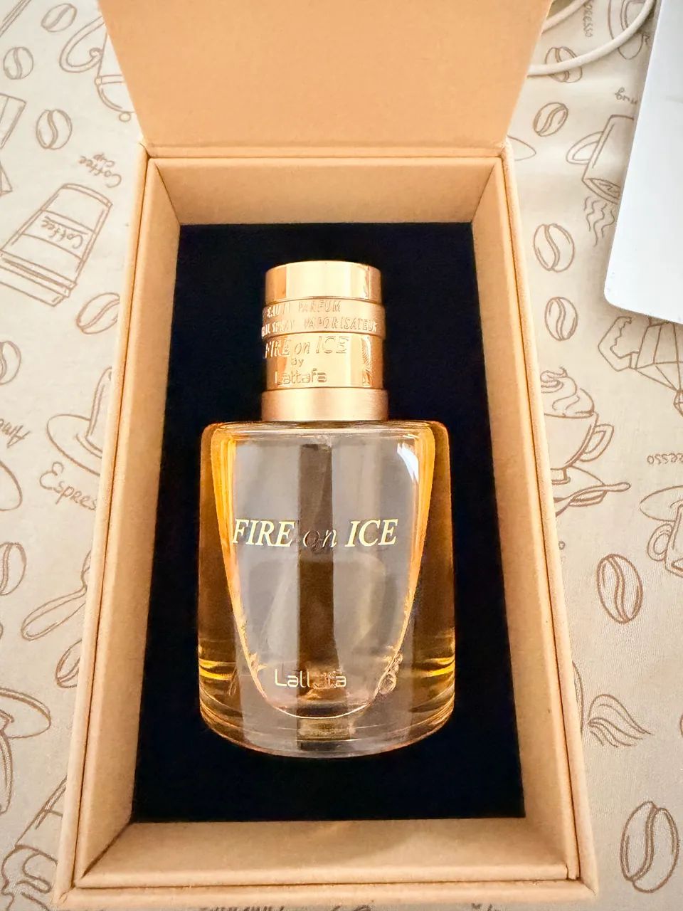 Perfume Árabe Lattafa Fire on Ice 