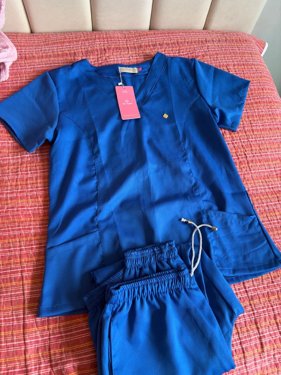 scrub dra charm azul royal XG
