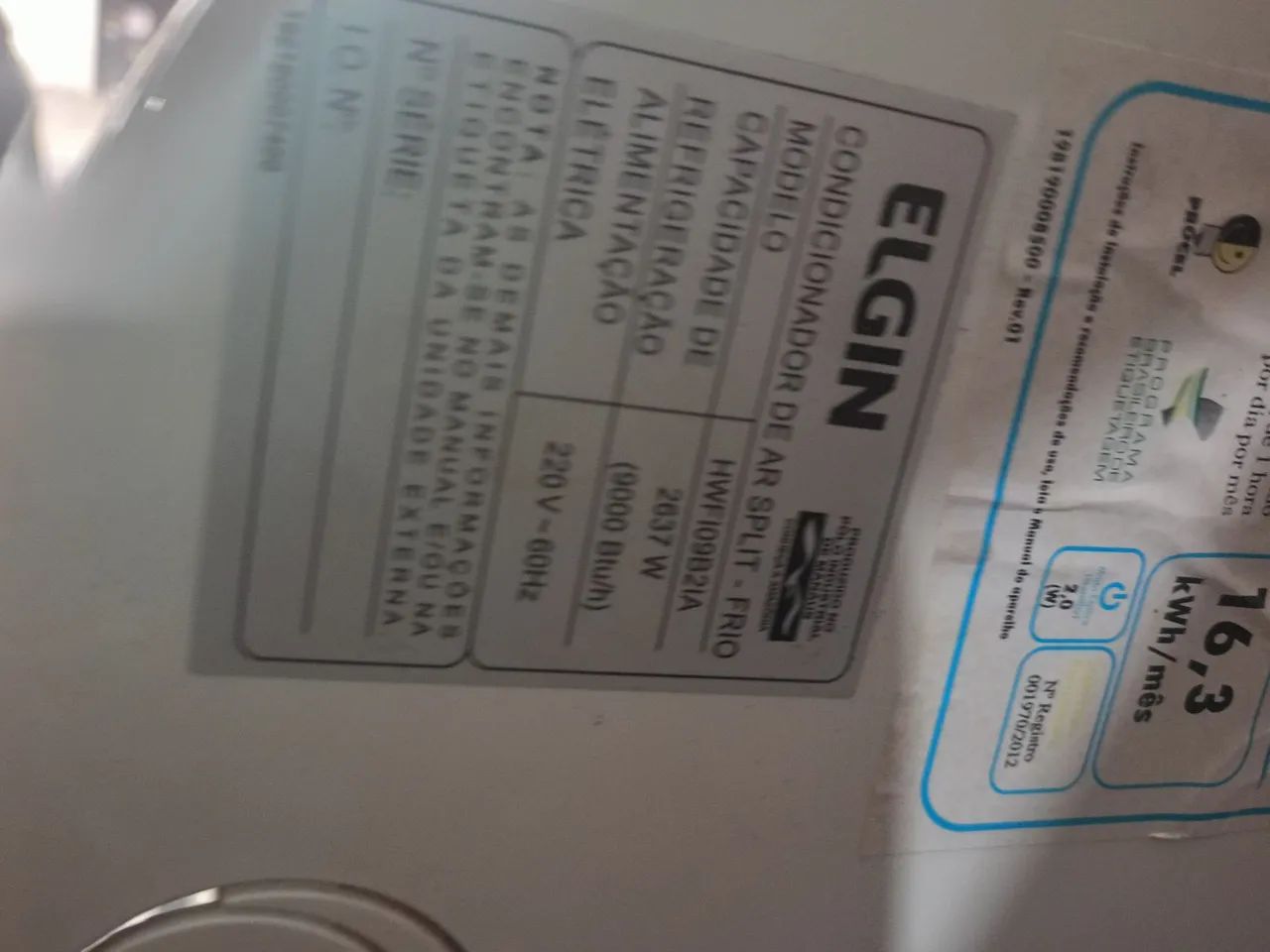 Dois aparelhos de ar condicionado Elgin  - Foto 5