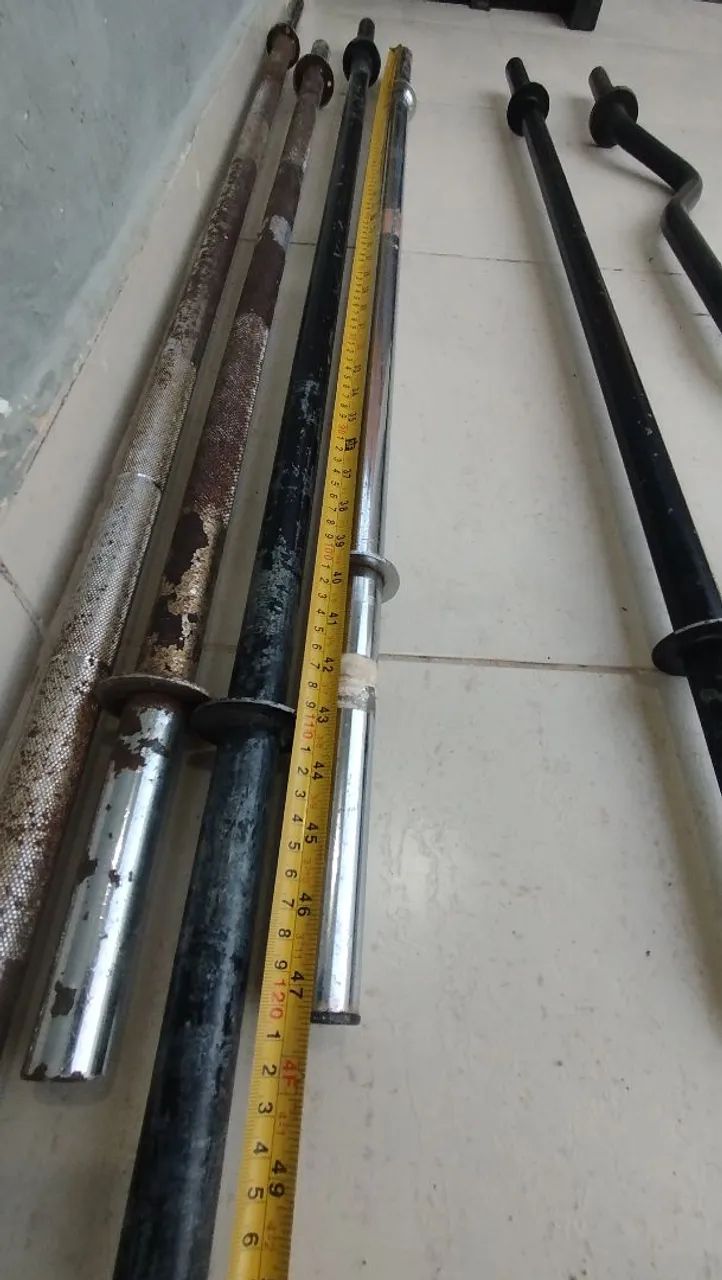 Barras musculação  - Foto 4