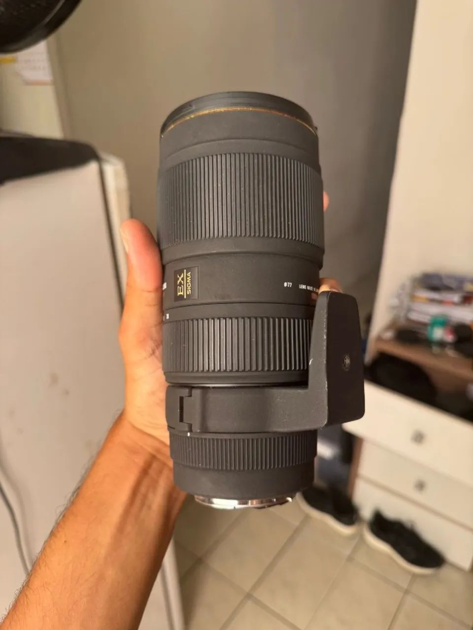 Vendo Lente 70-200 Sigma f2.8 II Ex DG APO Macro HSM AF Canon - Foto 2