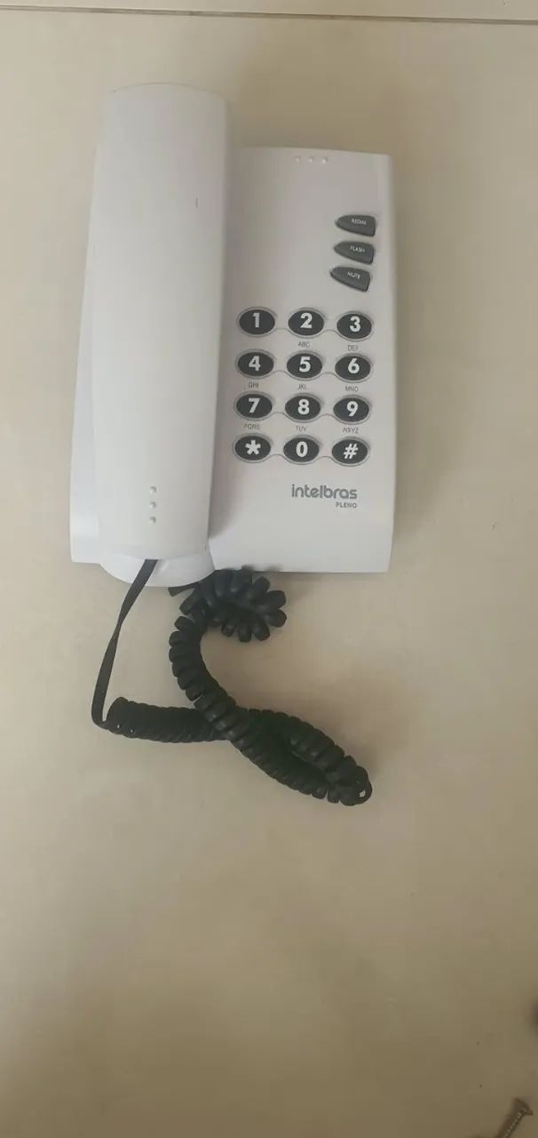 Telefone fixo Intelbras branco