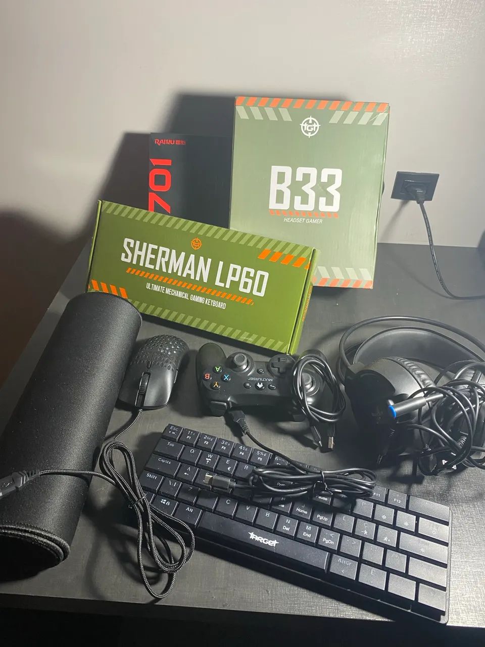 Cadeira gamer e periféricos  - Foto 2