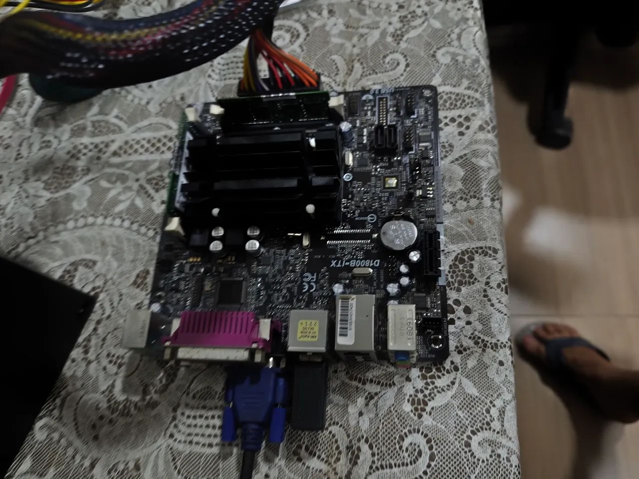 Placa mãe asrock d1800 - Foto 2