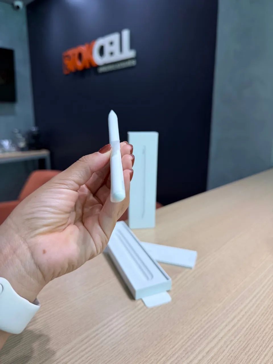Apple Pencil USBC Nova Sem Uso Garantia Apple até Maio 2027 Com Caixa - Foto 5
